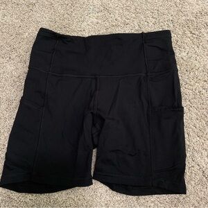 Lululemon Fast And Free Short 6" *Non-Reflective Black